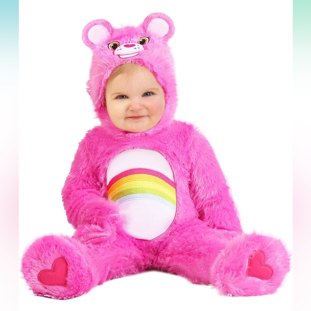 Care Bears Cheer bear baby costume size 12-18 months.